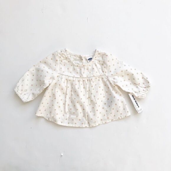 Old Navy NWT long sleeve top 0-3 months - Picture 1 of 2